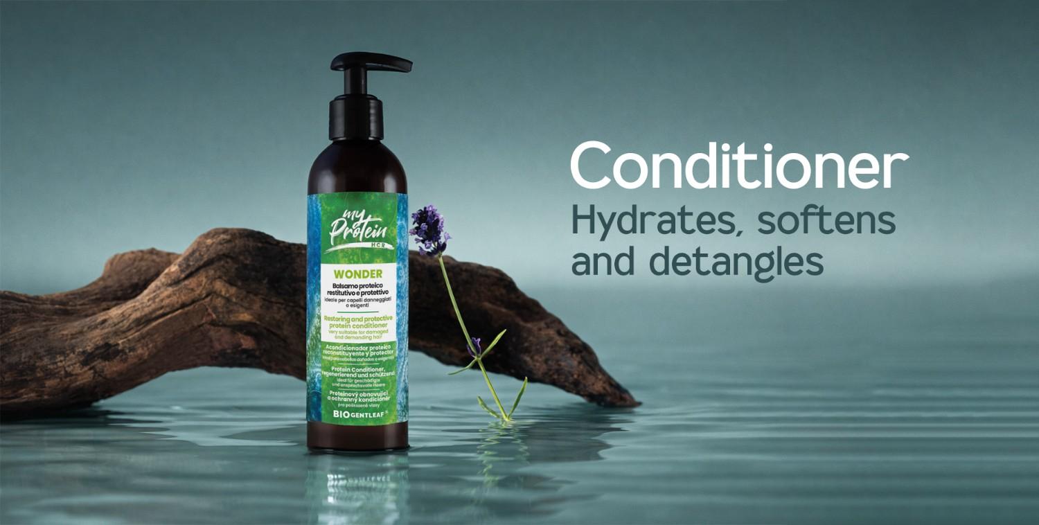 Hair conditioner for Hydrates, Softens and detangles hair