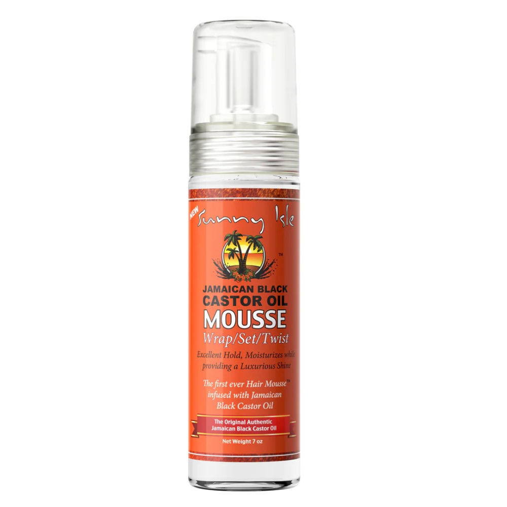 Sunny Isle Jamaican Black Castor Oil Hair Mousse-Styling Mousse-Aladin Beauty