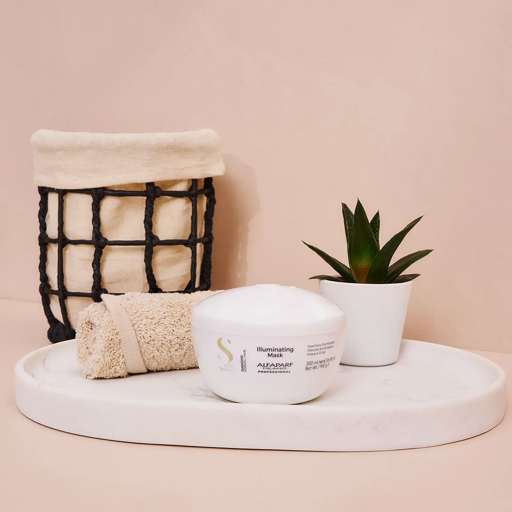 Alfaparf Semi Di Lino Daimond illuminating Mask-Hair Mask-Aladin Beauty