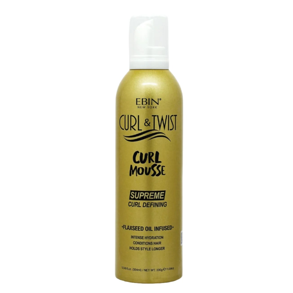 Ebin Curl Mousse Defining 354ml-Styling Mousse-Aladin Beauty