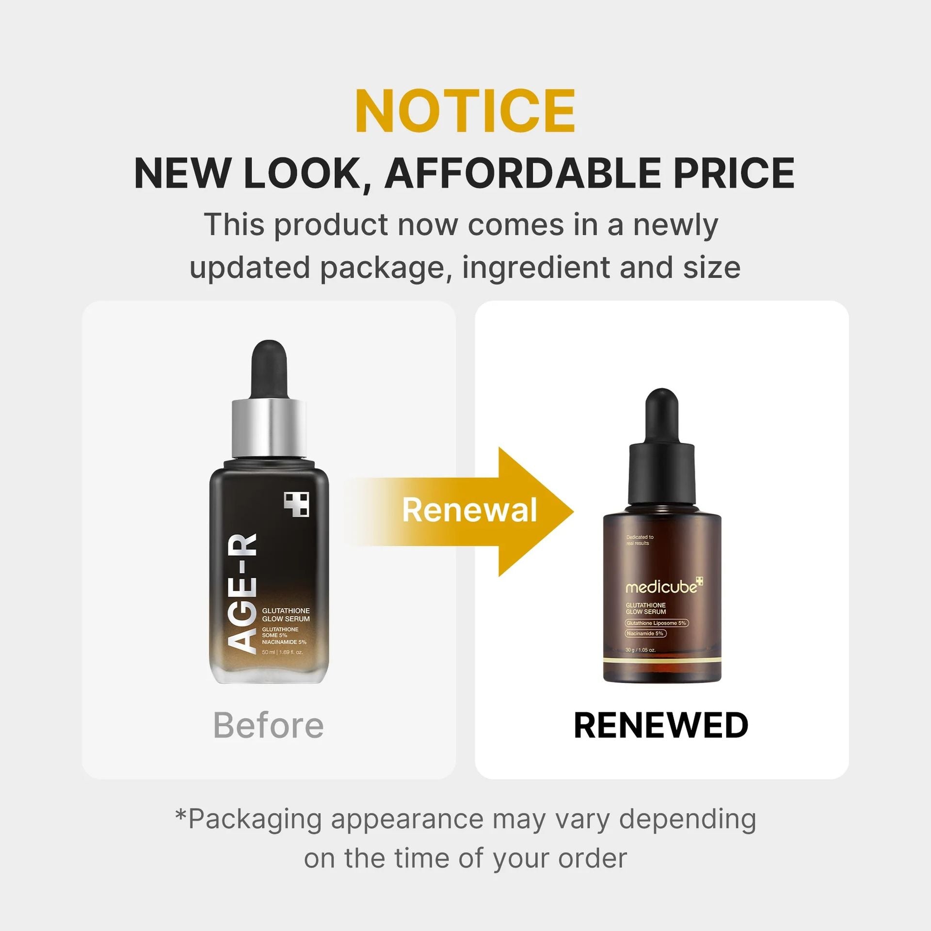 Medicube Ager Glutathione Glow Serum 30g