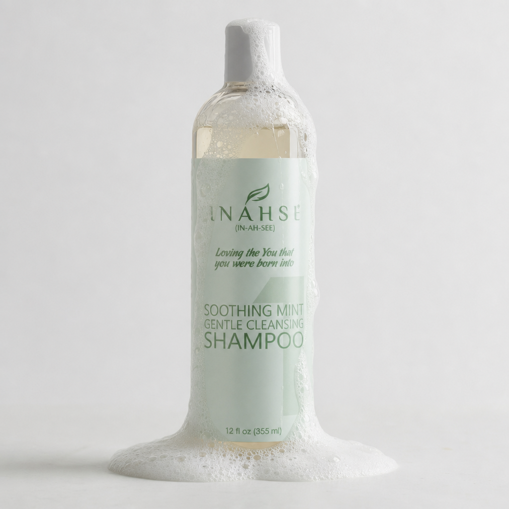 Inahsi Naturals Soothing Mint Milde Reinigende Shampoo