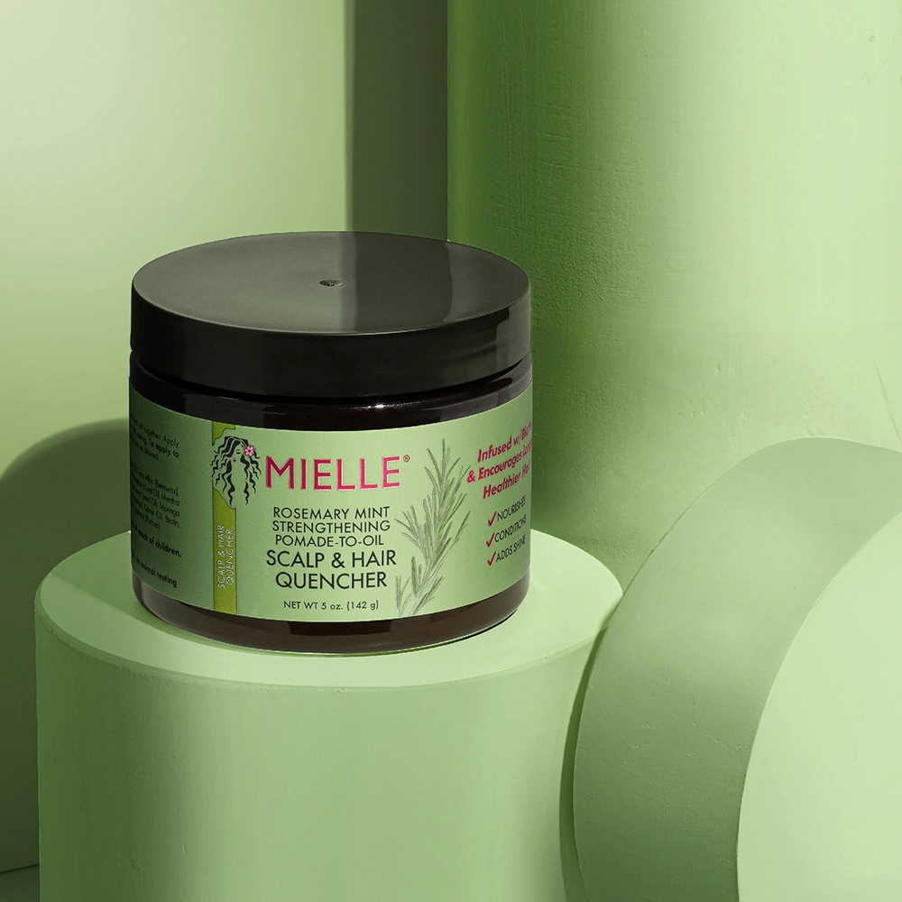 Mielle Rosemary Mint Pomade to Oil Hair & Scalp Quencher 142g-Hair Oil-Aladin Beauty