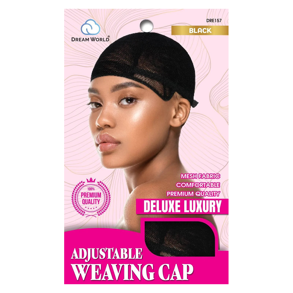 Dream World W-Weaving Cap Adjustable Black-All-Aladin Beauty