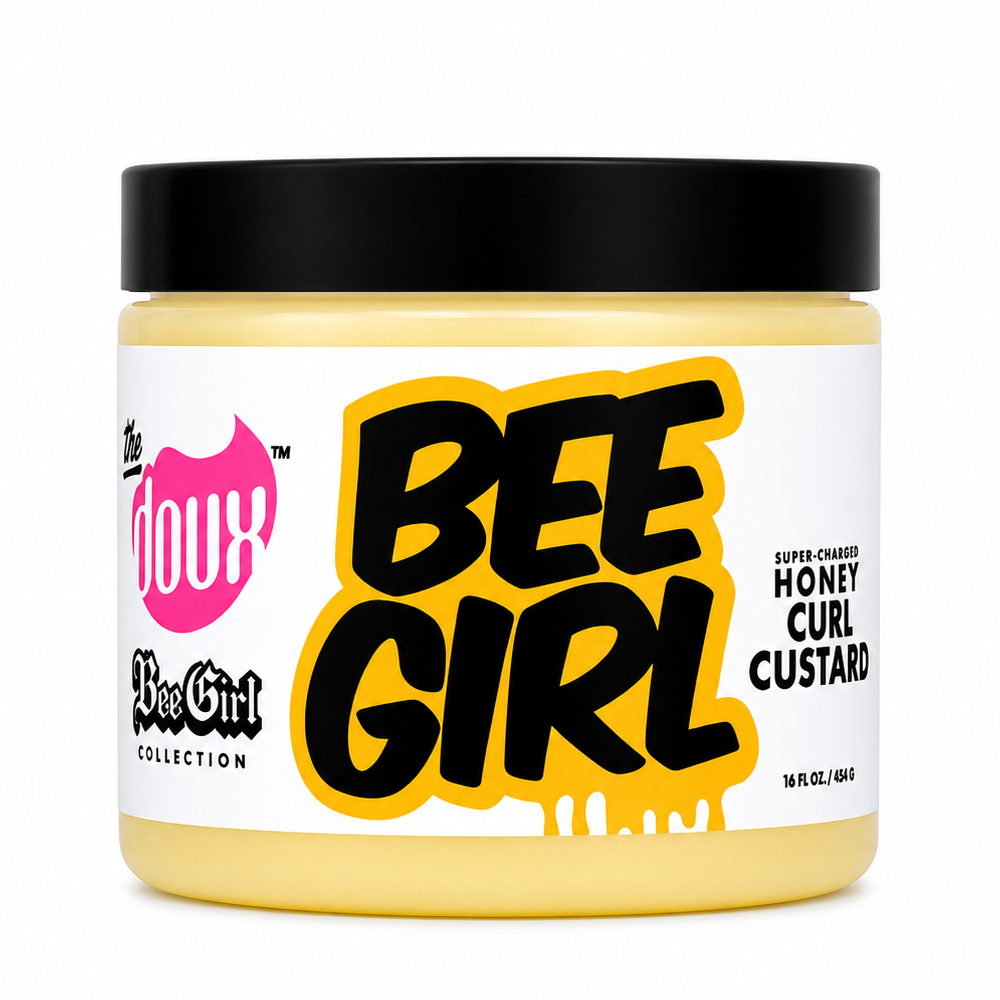 The Doux Bee Girl Honey Curl Custard 454g-Styling Foam-Aladin Beauty