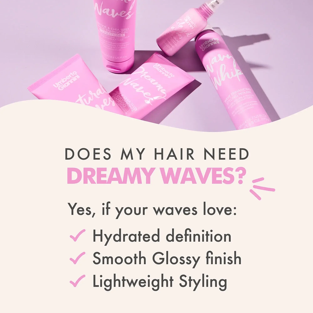 Umberto Giannini Dreamy Waves Peptide & Chia Seed Wave Enhancing Conditioner 250ml