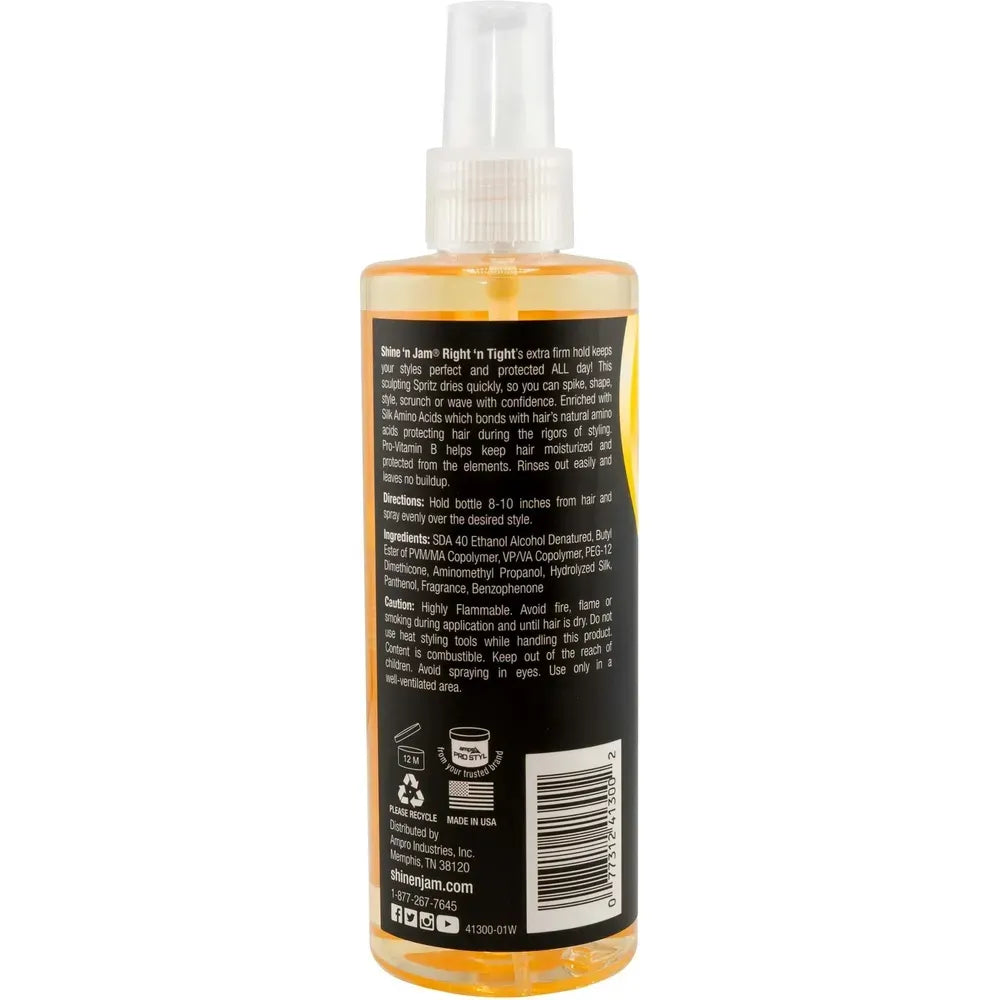 Shine 'n Jam Right 'n Tight Superior Hold Sculpting Spritz 8oz