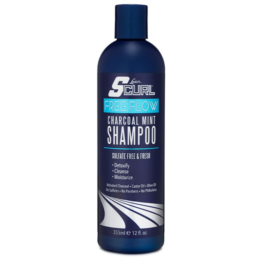 S-Curl Charcoal Shampoo 12oz-All-Aladin Beauty