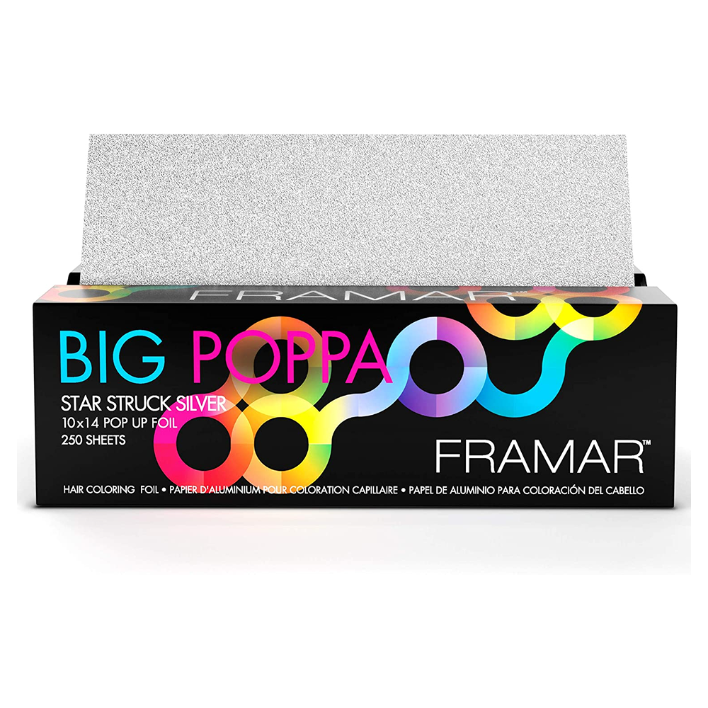 Framar 10x14 Big Poppa Star Struck Silver Foil 250 Sheets