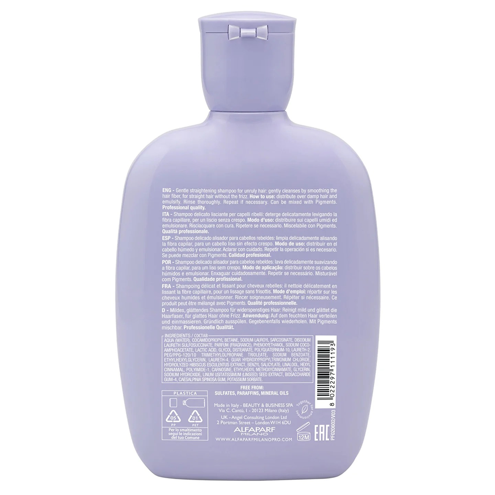 Alfaparf Semi Di Lino Smoothing Low Shampoo 250ml