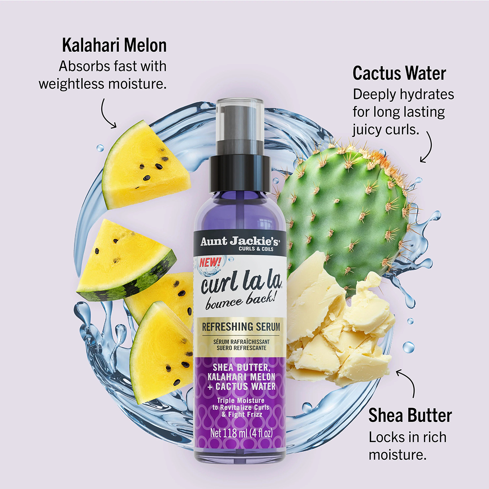 Aunt Jackie's Curl La La Bounce Back Serum 4oz