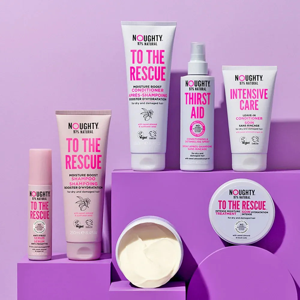 Noughty To The Rescue Moisture Boost Shampoo 250ml