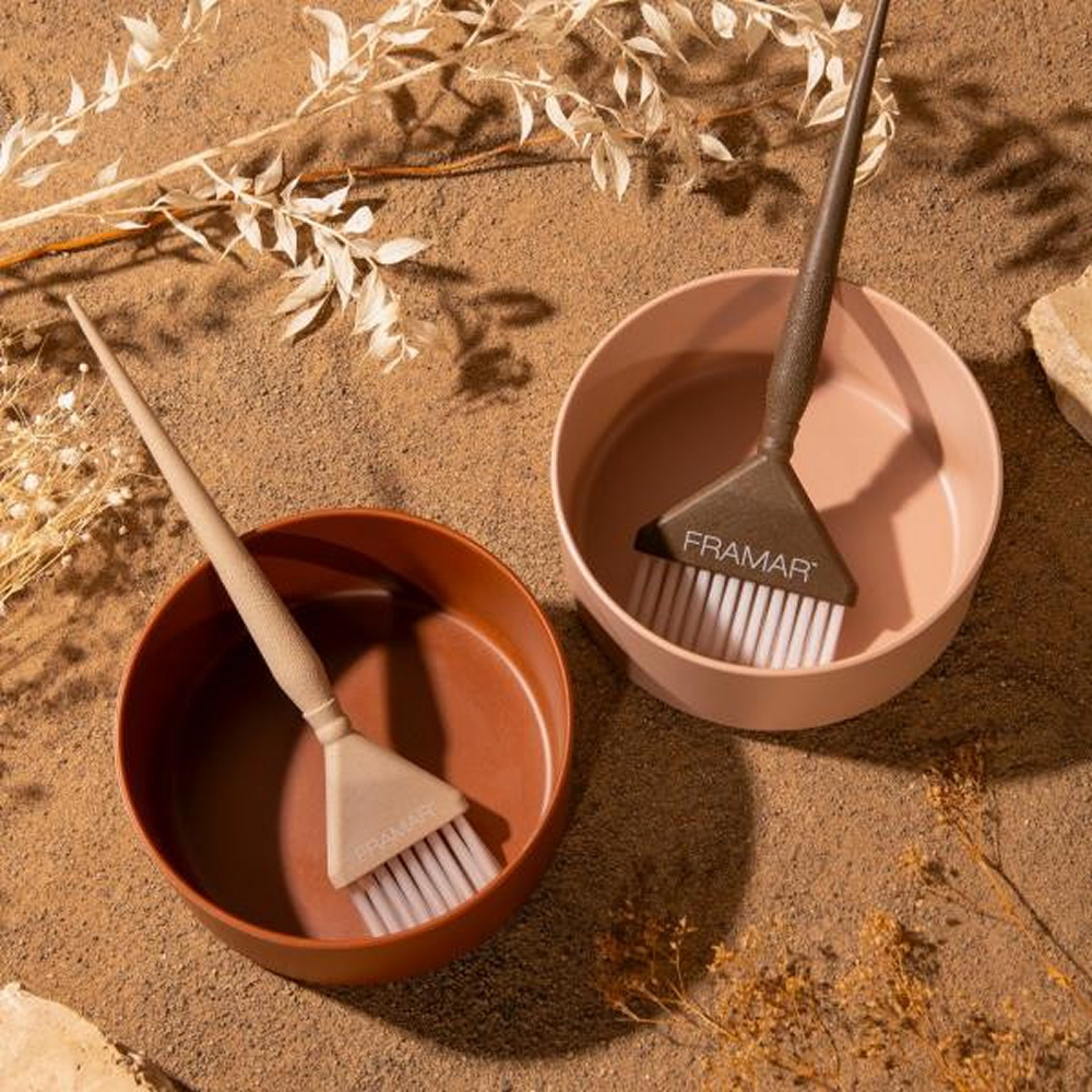 Framar Bamboo Bowls Neutrals Terra 2 Pack
