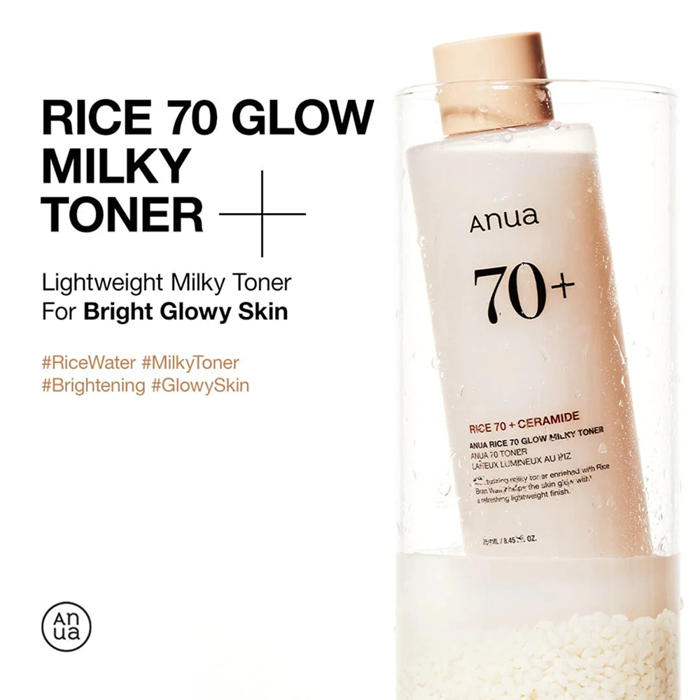 Anua Rice 70 Illuminating Milky Tonic 250ml