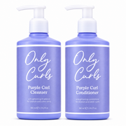 Only Curls Purple Curl Cleansing Duo - For Blonde and Silver Curls