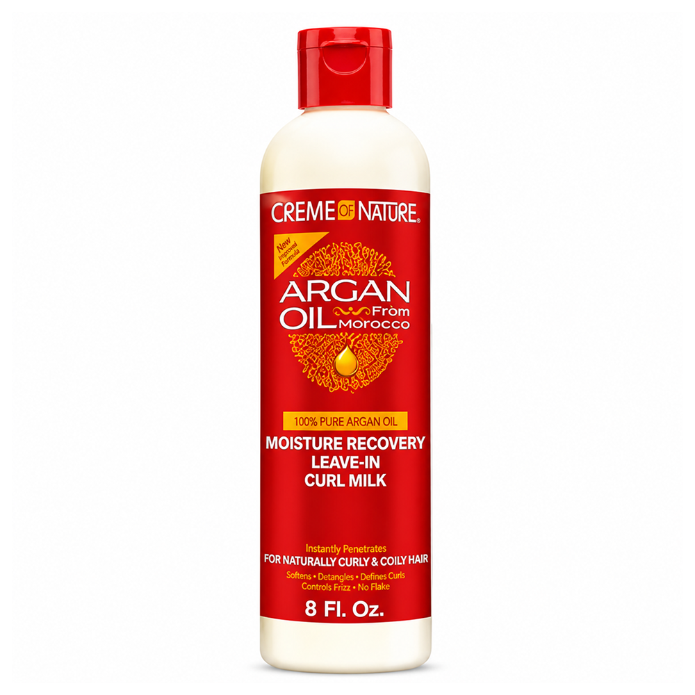 Creme of Nature Argan Oil Moisture Recovery Leave-in Curl Milk 8oz