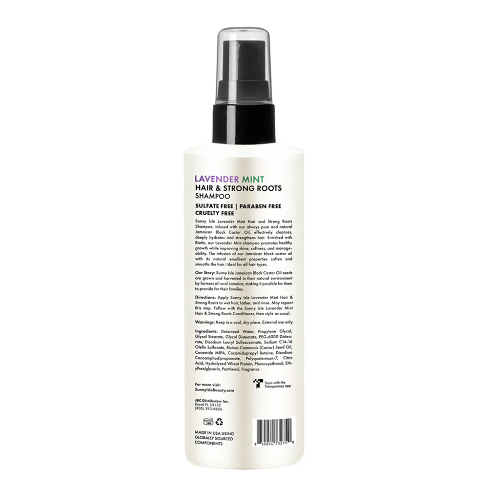 Sunny Isle Lavender Mint Leave-In Detangler 8oz-All-Aladin Beauty
