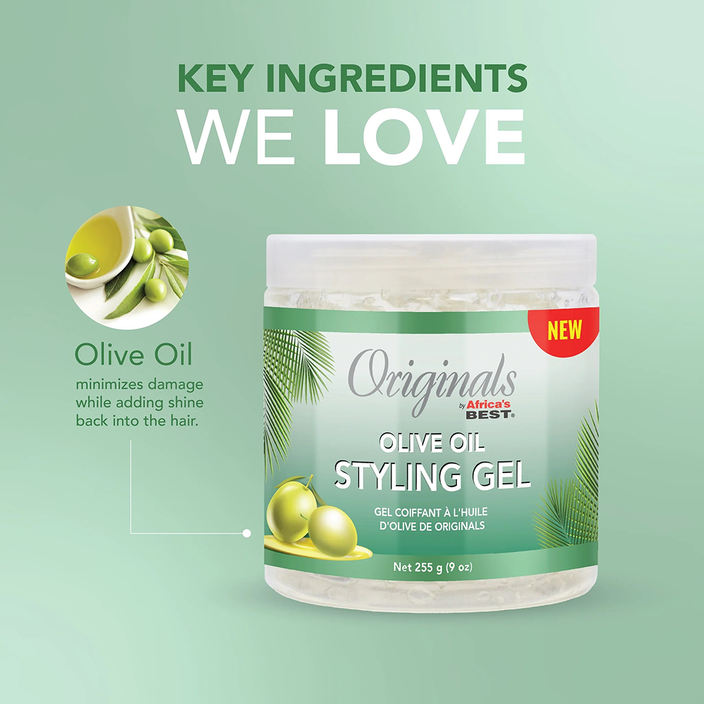 Africa's Best Originals Olive Oil Styling Gel 9oz