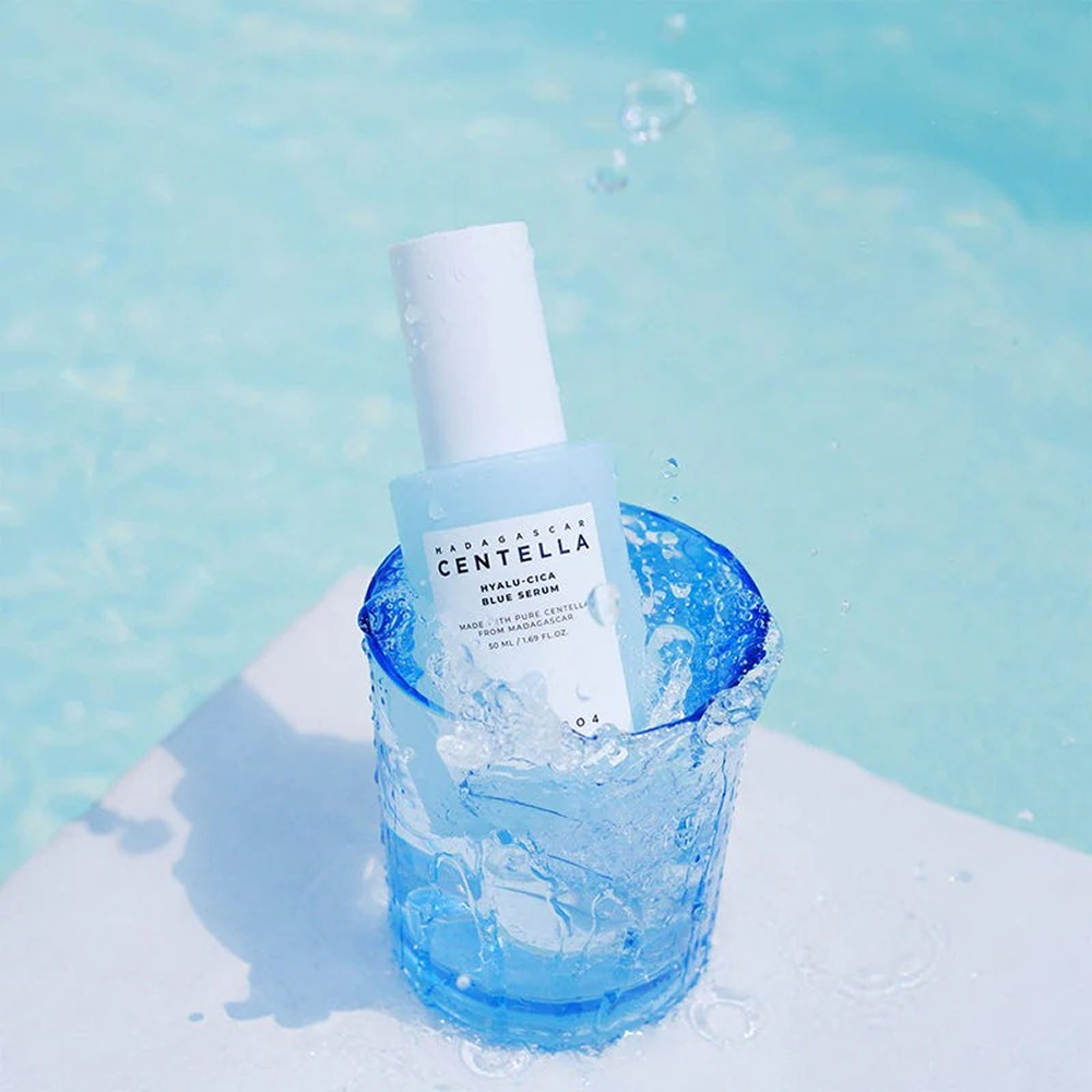 Skin1004 Madagascar Centella Hyalucica Blauw Serum