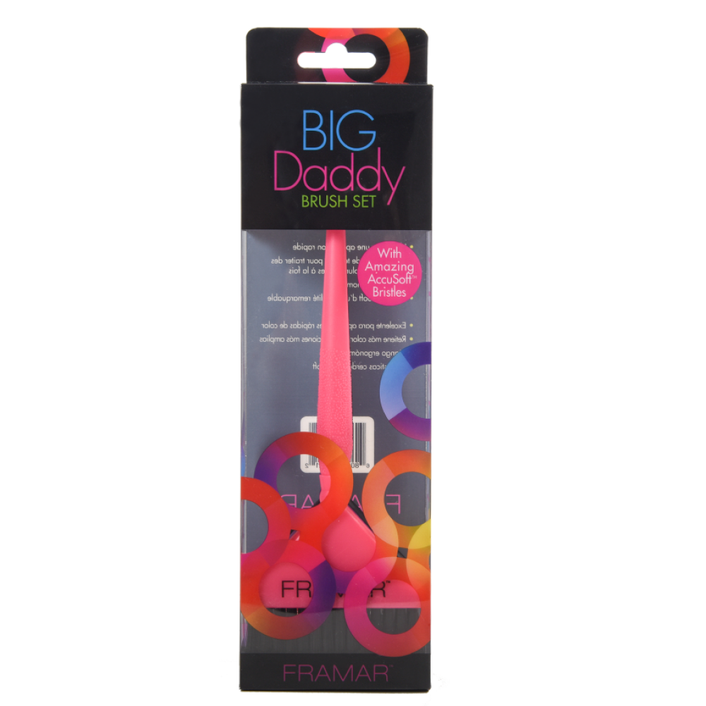 Framar Big Daddy Tricolor Brush Set 3 Pack