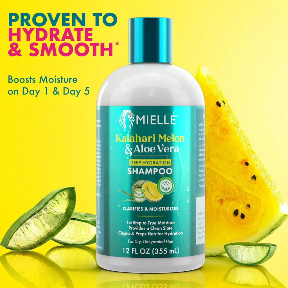 Mielle Kalahari Melon & Aloe Vera Shampoo 355ml