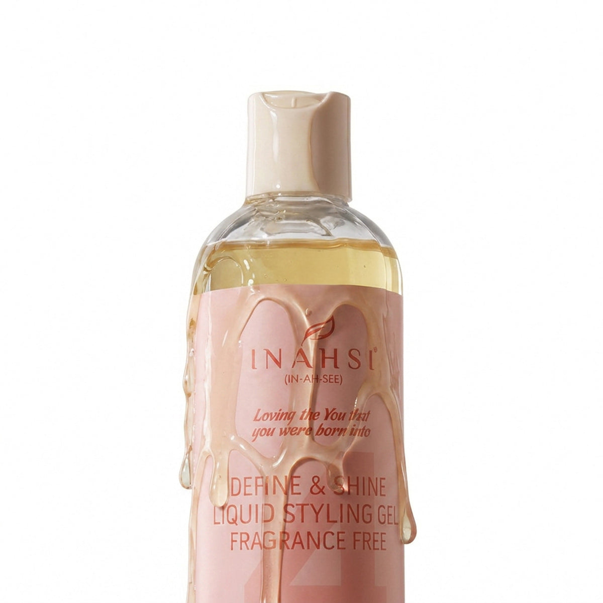 Inahsi Naturals Define & Shine Vloeibare Stylinggel Geurvrij