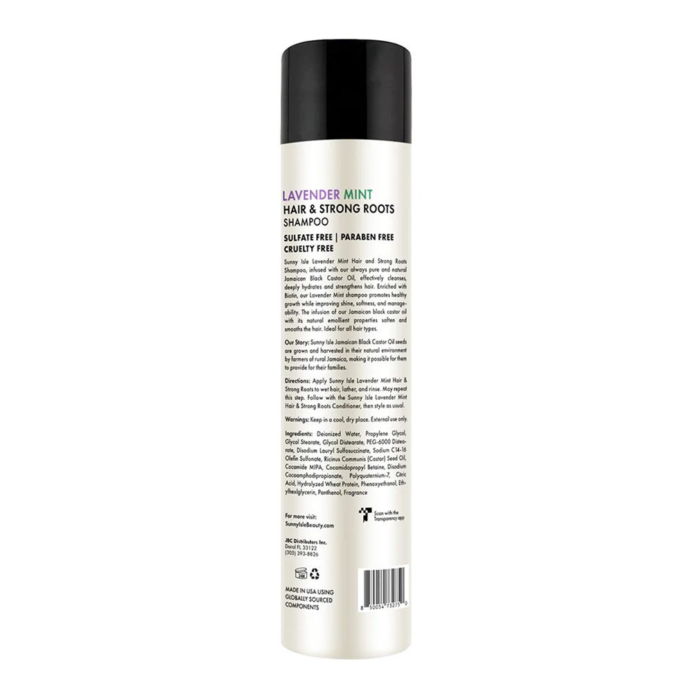 Sunny Isle Lavender Mint Shampoo 10.1oz-All-Aladin Beauty