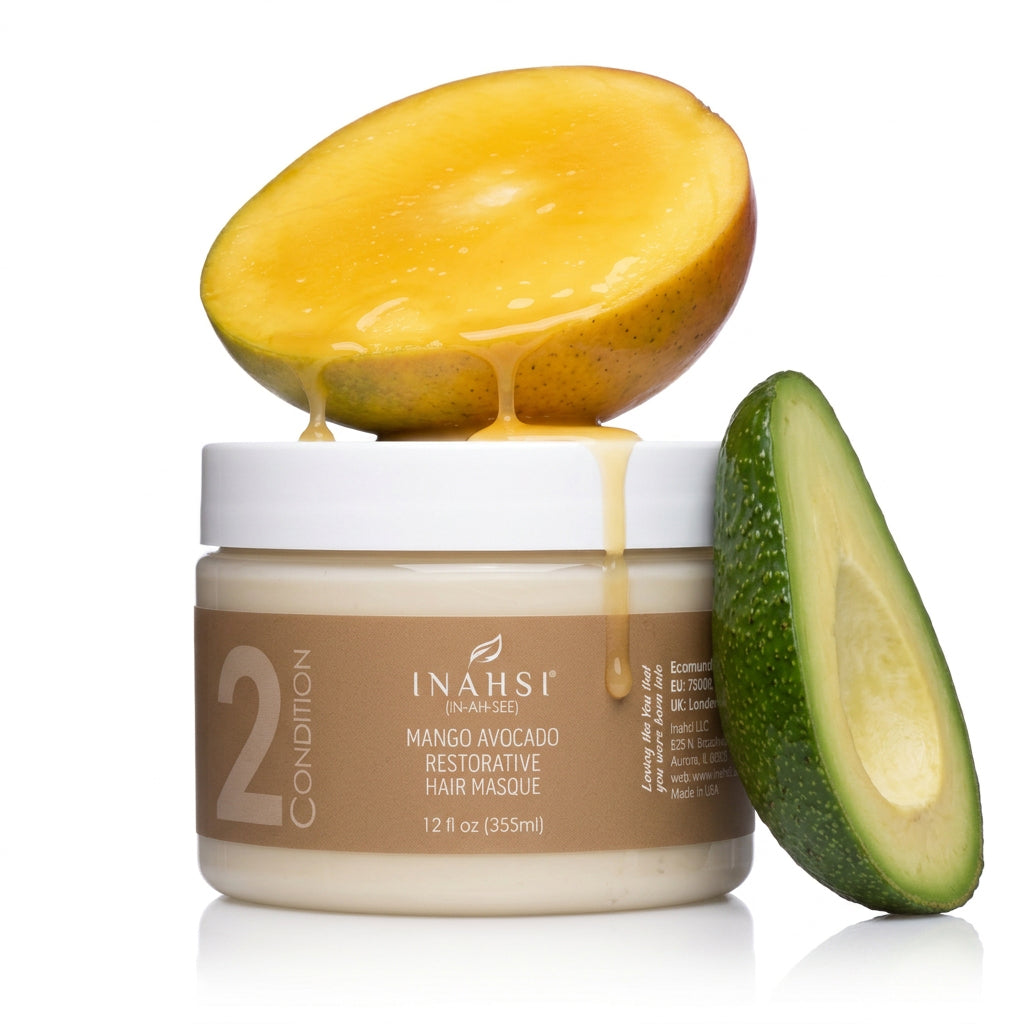 Inahsi Naturals Mango Avocado Herstellend Haarmasker