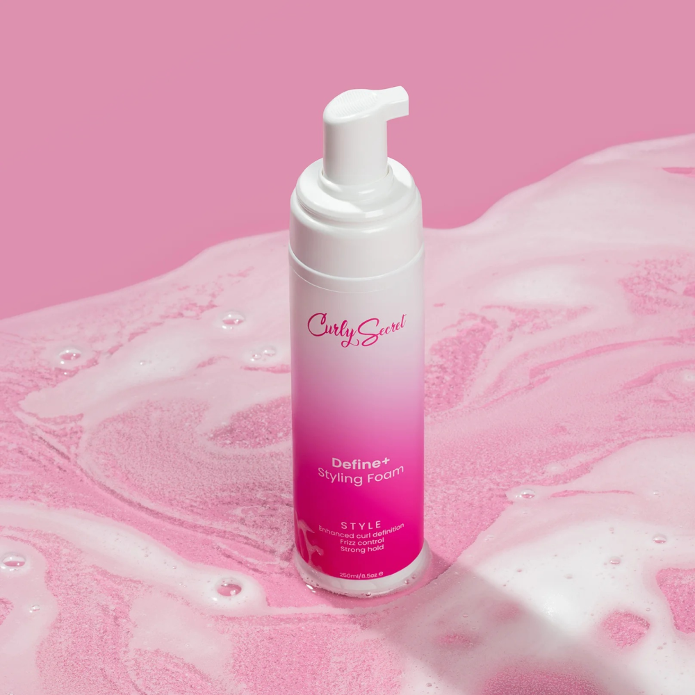 Curly Secret Define + Styling Foam 250ml-Styling Foam-Aladin Beauty