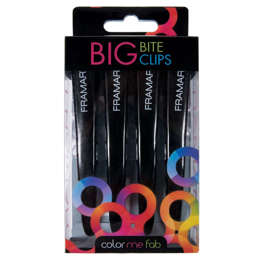 Framar Big Bite Clips 4 Pack