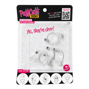 Puffcuff Teeny Black - 0.75 Inches (5pcs)