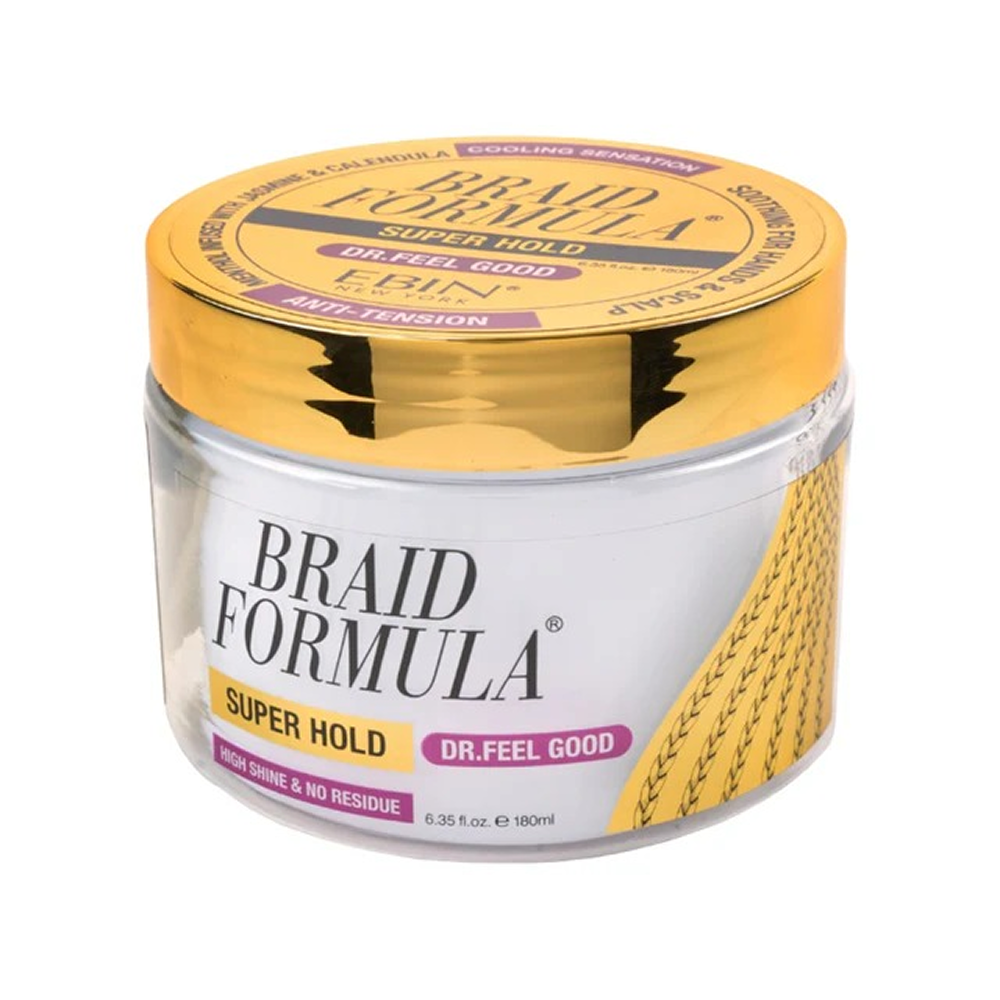 Ebin Braid Formula Dr. Feel Good Super Hold 180ml-Gel-Aladin Beauty