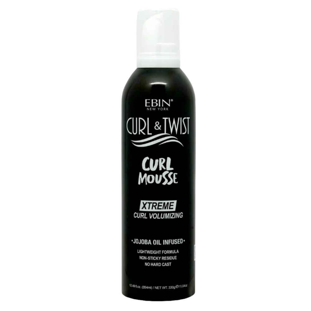 Ebin Curl Mousse Volumizing 354ml-Volumizing Mousse-Aladin Beauty