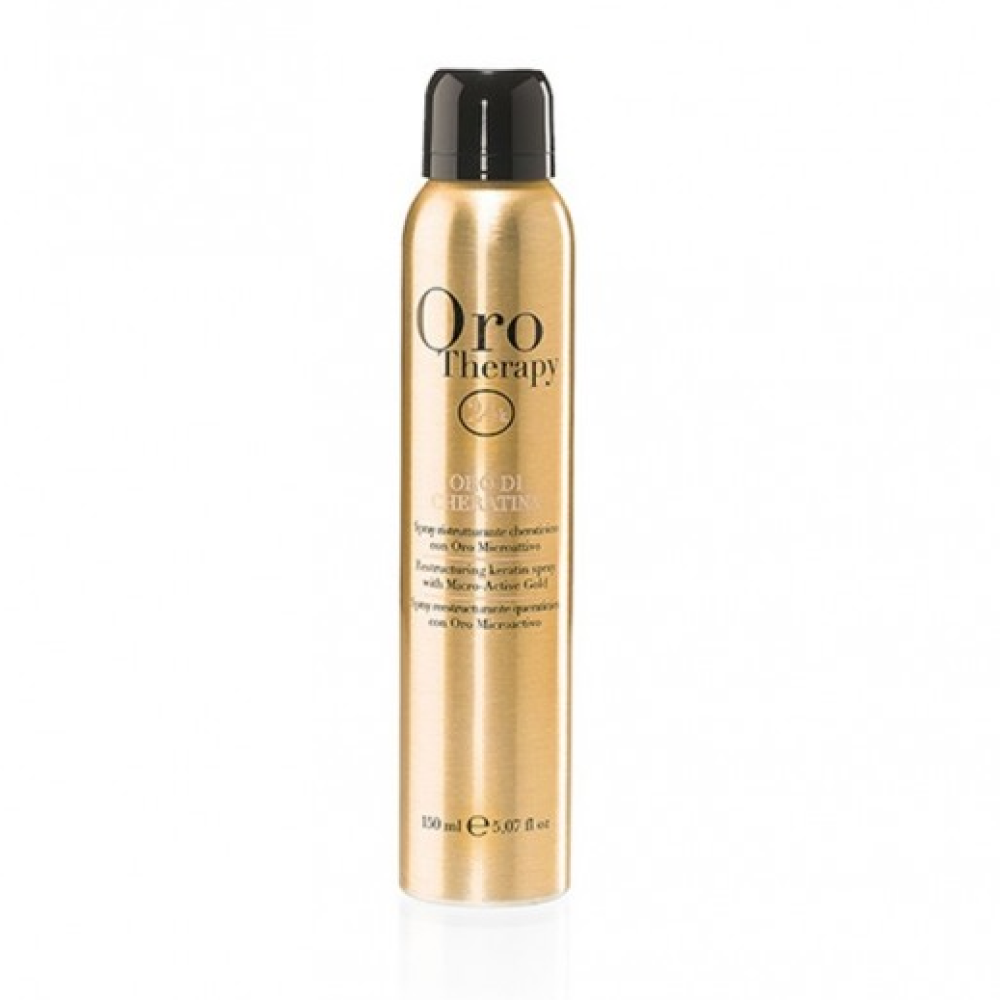 Fanola Keratin Restructuring Spray Oro Therapy 150ml-Hair Spray-Aladin Beauty