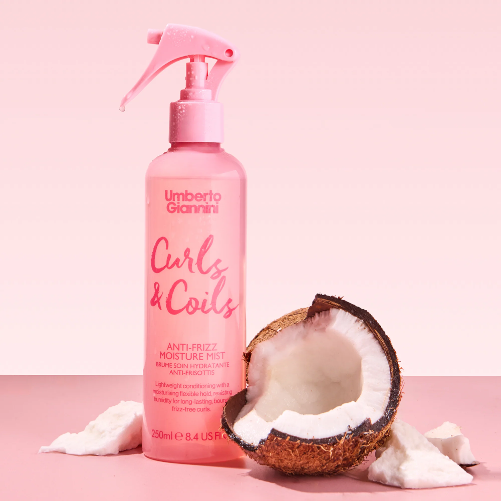 Umberto Giannini Curls & Coils Anti-Frizz Moisture Mist 250ml-Curl Refresher-Aladin Beauty