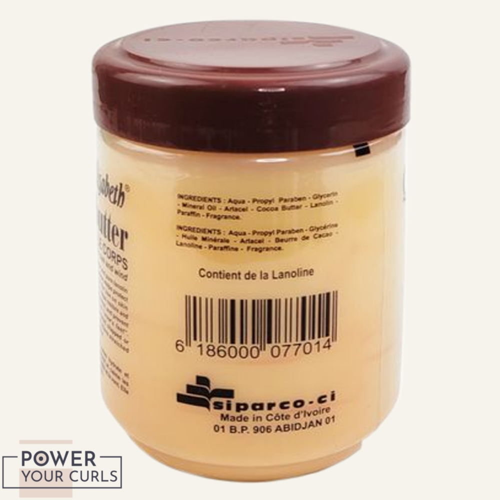 Queen Elisabeth Cocoa Butter Jar 500 ml-All-Aladin Beauty