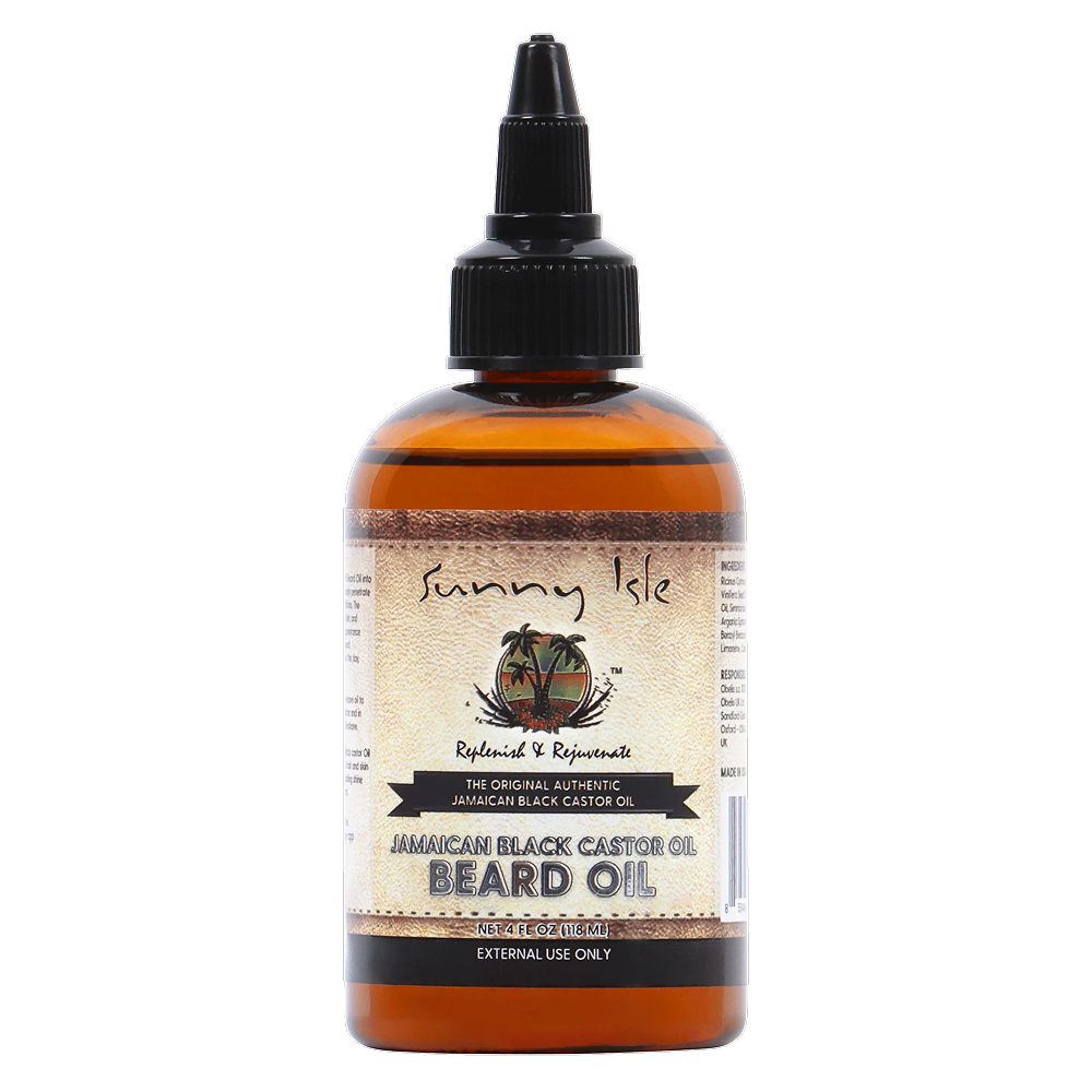 Sunny Isle Jamaican Black Castor Beard Oil 4oz-All-Aladin Beauty
