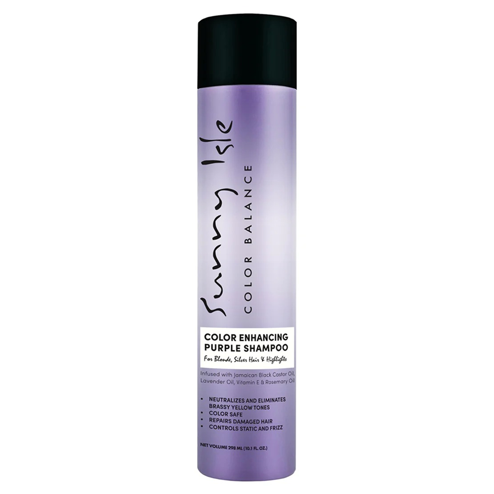 Sunny Isle Color Enhancing Purple Shampoo 10.1oz-All-Aladin Beauty