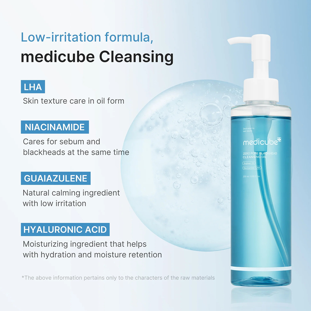 Medicube Pore Blackhead Deep Cleansing Oil 205ml