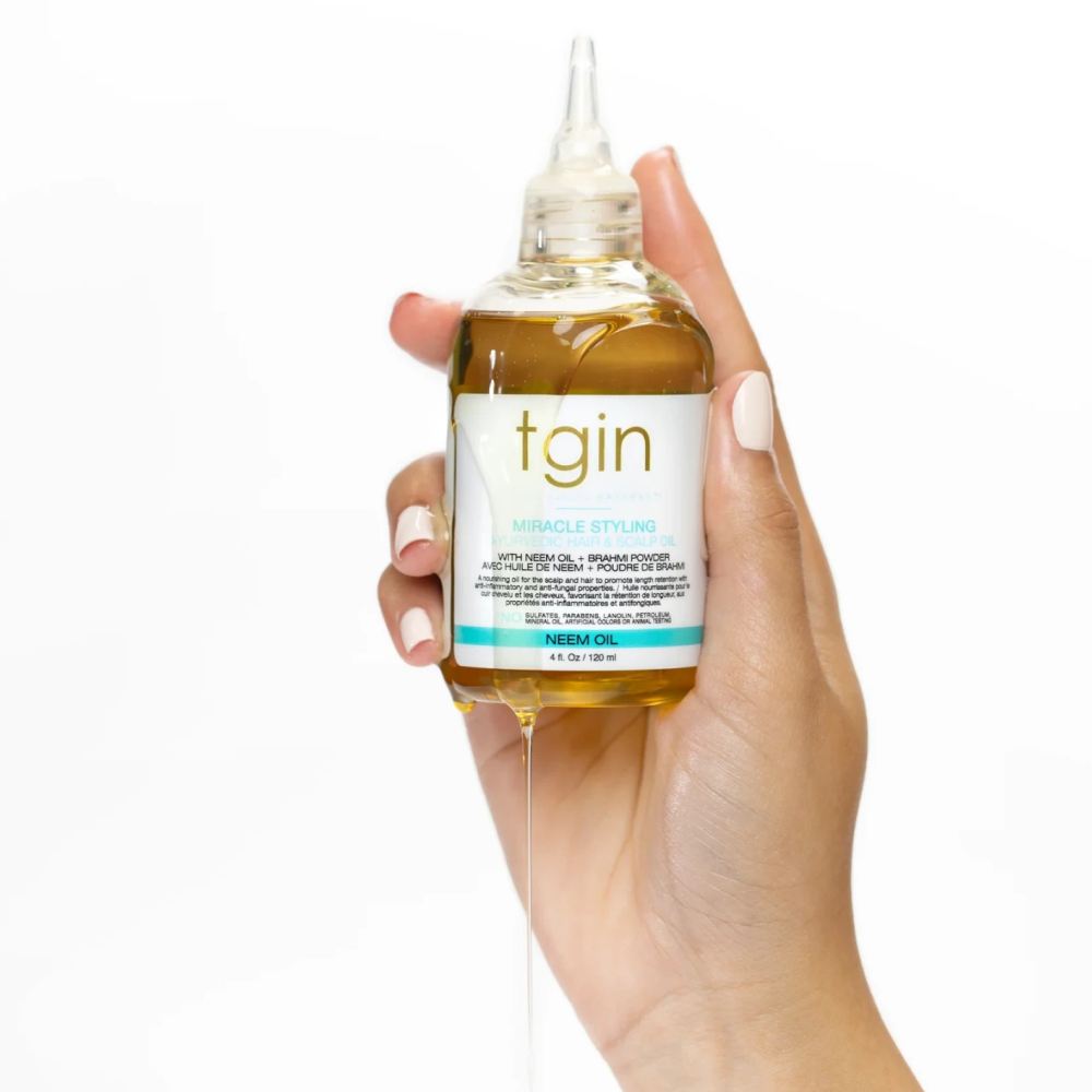 Tgin Miracle Styling Ayurvedic Hair & Scalp Oil 4oz