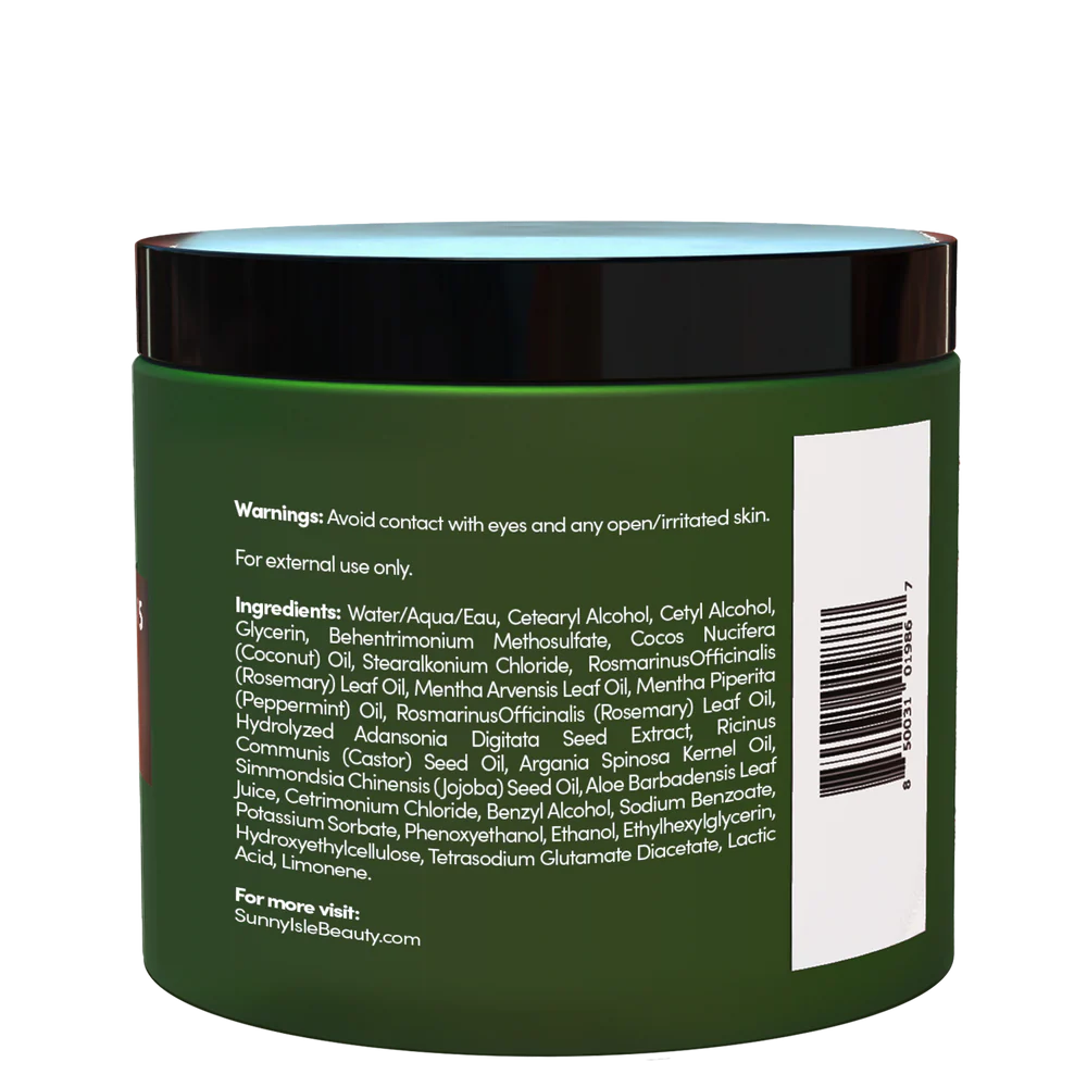 Sunny Isle Rosemary Mint Hair & Strong Roots Masque 473ml-All-Aladin Beauty
