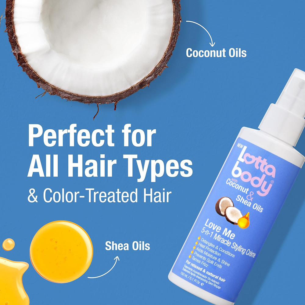 Lottabody Coco+Shea 5-n-1 Leave-in Treatment 5oz-All-Aladin Beauty