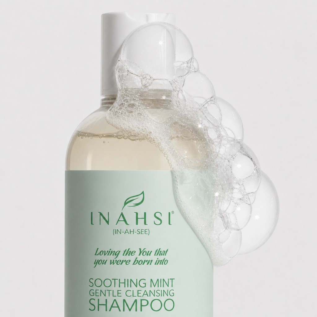 Inahsi Naturals Soothing Mint Milde Reinigende Shampoo