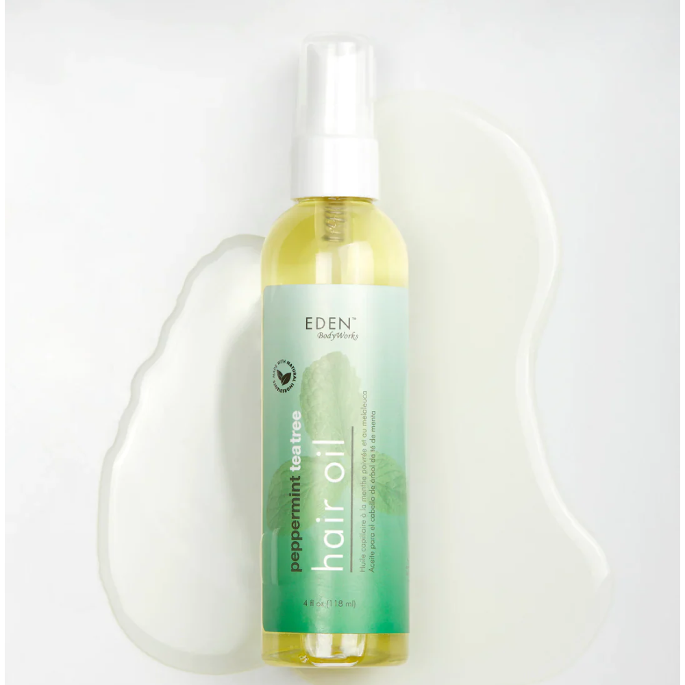 Eden Bodyworks Peppermint Tea Tree Hair Oil 4oz-Hair Oil-Aladin Beauty