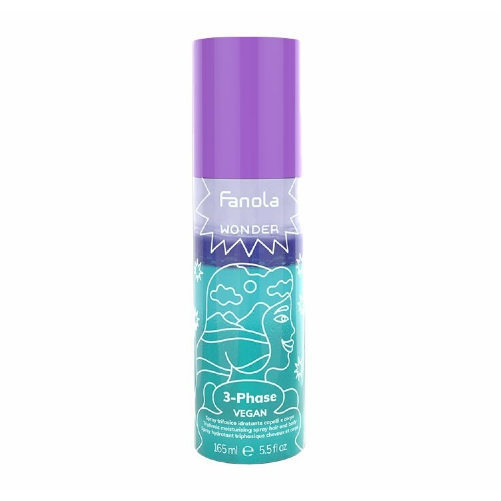Fanola Wonder 3-Phase Hair & Body 165ml-Leave-in Mist Spray-Aladin Beauty