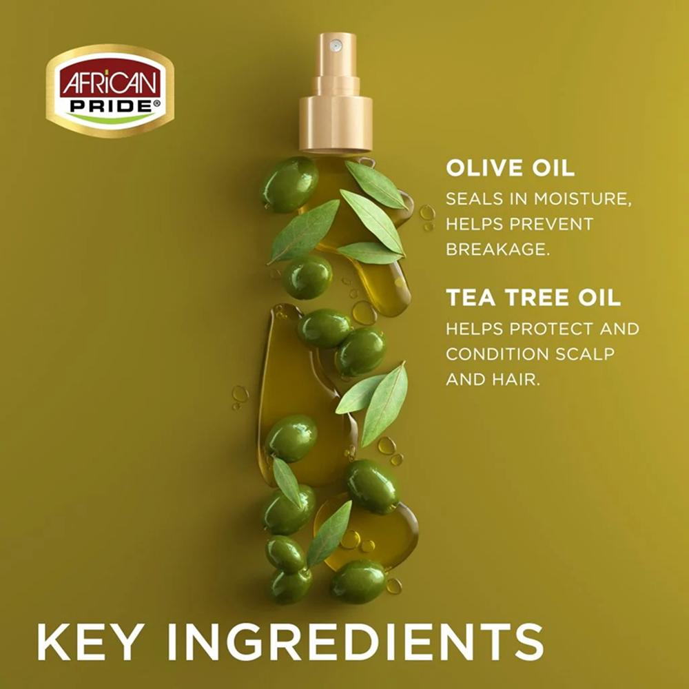 African Pride Olive Miracle Growth Oil 250ml-Hair Oil-Aladin Beauty