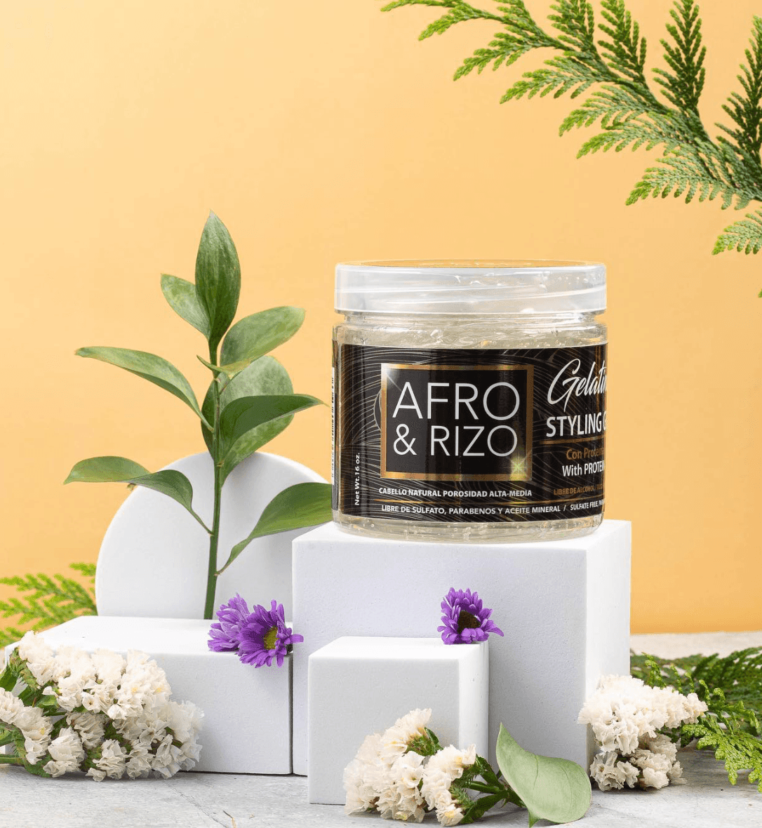 Afro & Rizo Protein Jelly 16oz