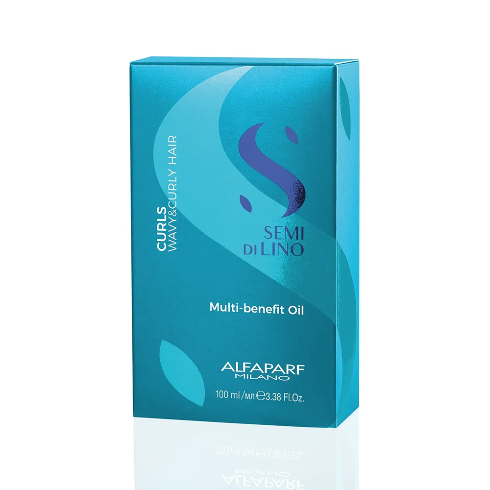 Alfaparf Curls Multi-Benefit Oil 100ml-Hair Oil-Aladin Beauty