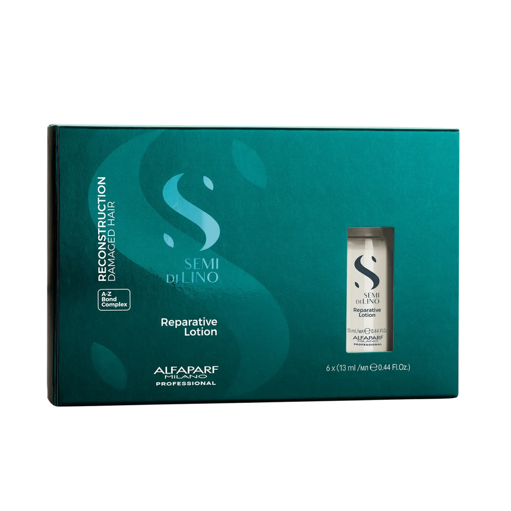 Alfaparf Semi Di Lino Reconstruction Reparative Lotion 6*13ml-Hair Lotion-Aladin Beauty