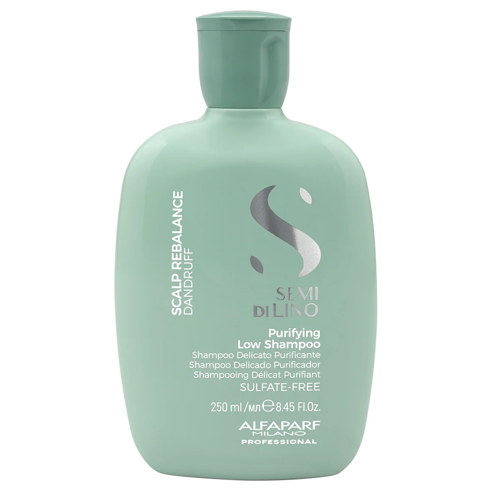 Alfaparf Semi Di Lino Scalp Rebalance Purifying Low Shampoo 250ml-Scalp Care Shampoo-Aladin Beauty